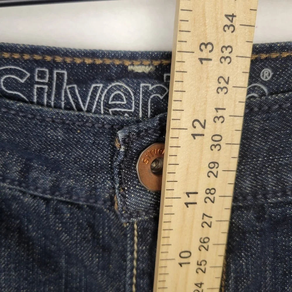 Levi's SilverTab Denim‎ Shorts Mens 40 Baggy Jorts Y2K 90s Streetwear Blue Wash